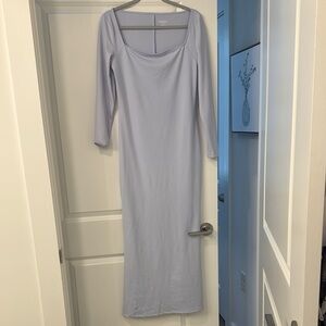 Wild Fable Purple Sheath Long Sleeve Dress